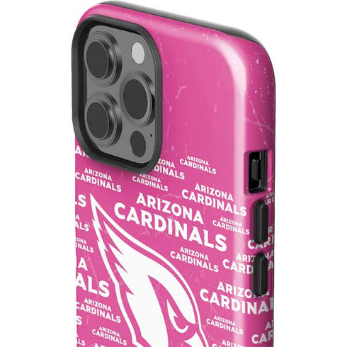 NFL Arizona Cardinals Pink Blast iPhone 15 Pro Max Impact Case
