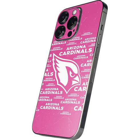 NFL Arizona Cardinals Pink Blast iPhone 14 Pro Max Skin