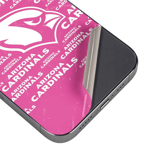 NFL Arizona Cardinals Pink Blast iPhone 14 Pro Max Skin