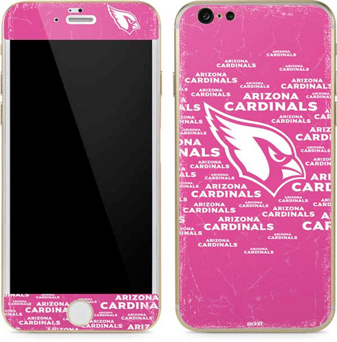 NFL Arizona Cardinals Pink Blast iPhone 6/6s Skin