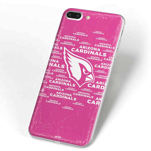 NFL Arizona Cardinals Pink Blast iPhone 7 Plus Skin