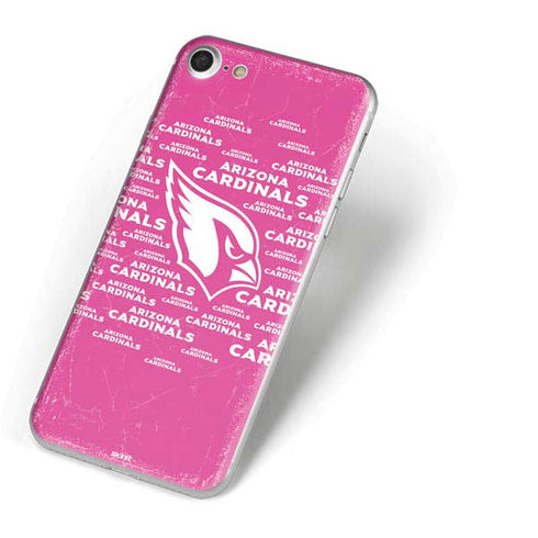 NFL Arizona Cardinals Pink Blast iPhone 7 Skin