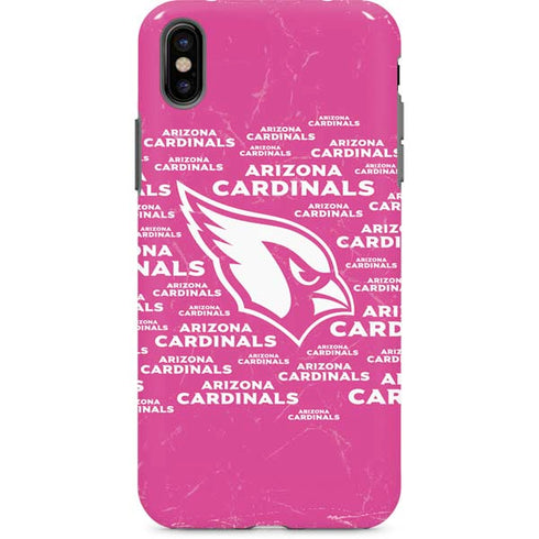 NFL Arizona Cardinals Pink Blast iPhone 8 Pro Case