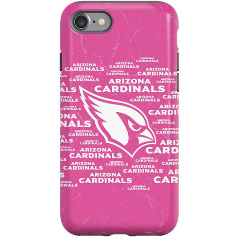 NFL Arizona Cardinals Pink Blast iPhone SE (2nd & 3rd Gen) Pro Case