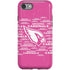 NFL Arizona Cardinals Pink Blast iPhone SE (2nd & 3rd Gen) Pro Case
