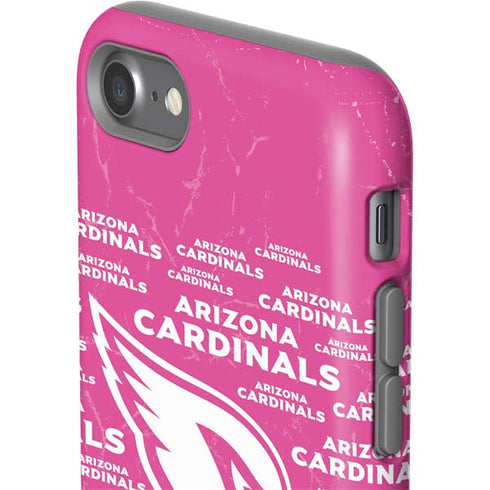 NFL Arizona Cardinals Pink Blast iPhone SE (2nd & 3rd Gen) Pro Case