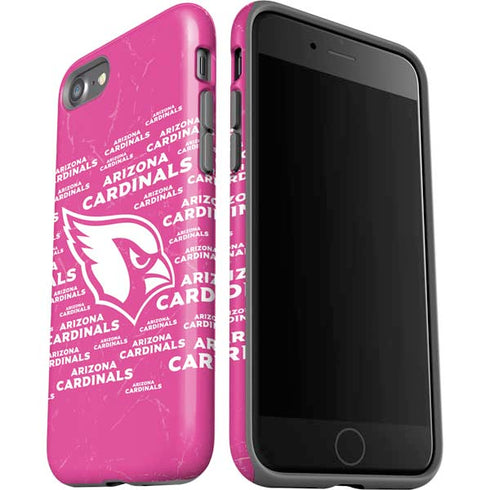 NFL Arizona Cardinals Pink Blast iPhone SE (2nd & 3rd Gen) Pro Case