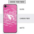 NFL Arizona Cardinals Pink Blast iPhone SE (2nd & 3rd Gen) Skin