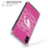 NFL Arizona Cardinals Pink Blast iPhone XS Max Clear Case