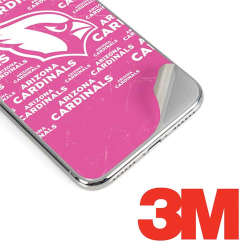 NFL Arizona Cardinals Pink Blast iPhone XS Max Skin