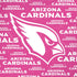 NFL Arizona Cardinals Pink Blast iPhone XS Skin