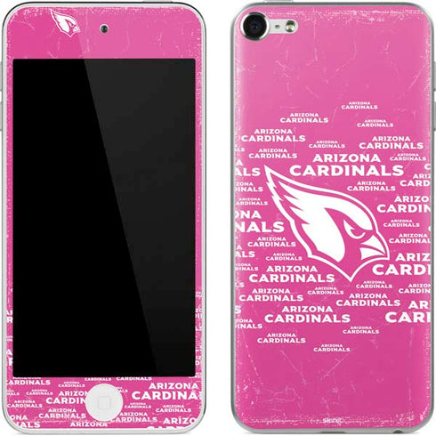 NFL Arizona Cardinals Pink Blast Apple iPod Skin