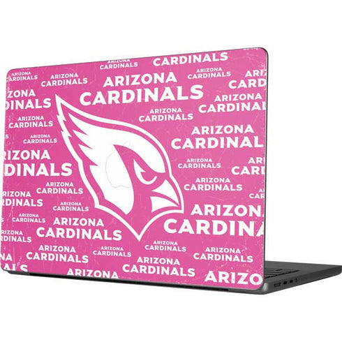 NFL Arizona Cardinals Pink Blast MacBook Pro 14in (2021-24) Skin