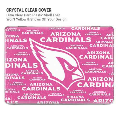 NFL Arizona Cardinals Pink Blast MacBook Pro 16in (2019-20) Case plus Skin