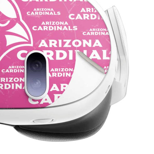 NFL Arizona Cardinals Pink Blast Meta Quest 3 Skin
