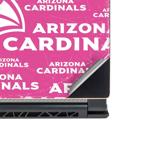 NFL Arizona Cardinals Pink Blast MSI GS65 Stealth Laptop Skin