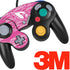 NFL Arizona Cardinals Pink Blast Nintendo GameCube Controller Skin