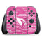 NFL Arizona Cardinals Pink Blast Nintendo Switch (2017-2021) Joy-Con Controller Skin