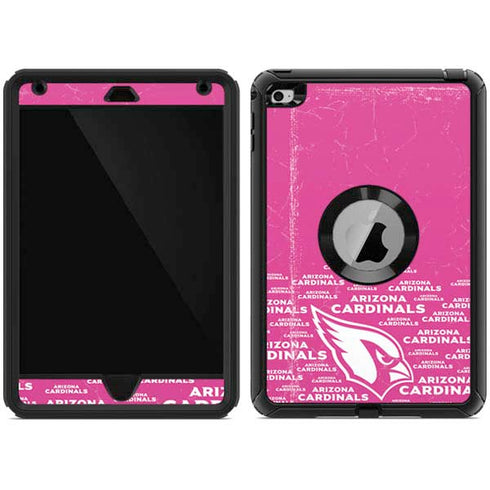 NFL Arizona Cardinals Pink Blast Otterbox Defender iPad Skin