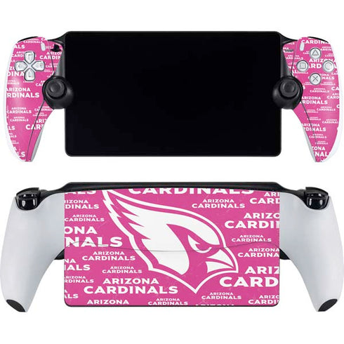 NFL Arizona Cardinals Pink Blast PlayStation Portal Remote Player Skin