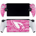 NFL Arizona Cardinals Pink Blast PlayStation Portal Remote Player Skin