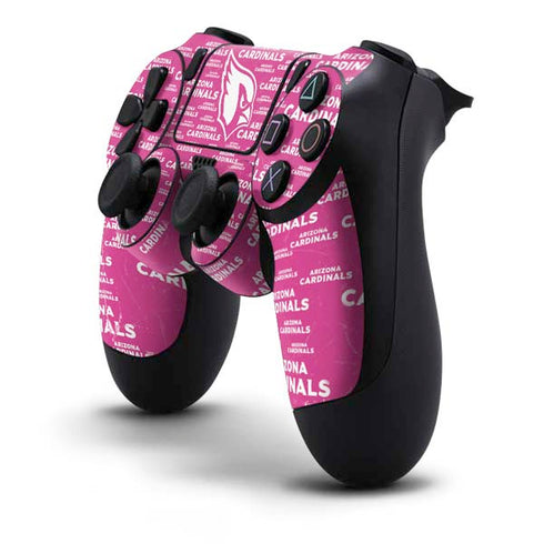 NFL Arizona Cardinals Pink Blast PS4 Controller Skin