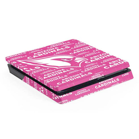 NFL Arizona Cardinals Pink Blast PS4 Slim Skin