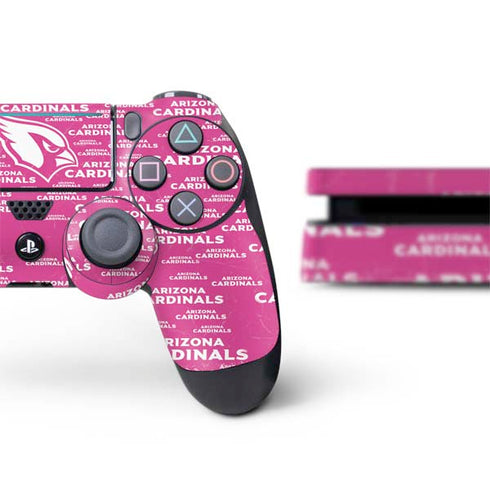 NFL Arizona Cardinals Pink Blast PS4 Slim Bundle Skin