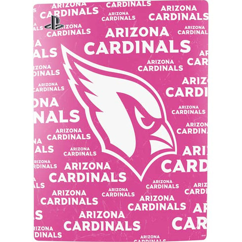 NFL Arizona Cardinals Pink Blast PS5 Console Skin