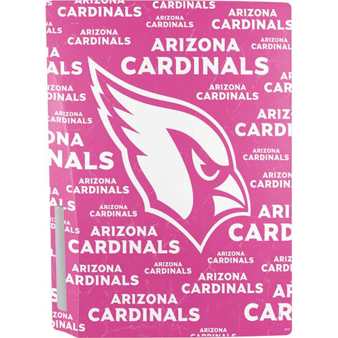 NFL Arizona Cardinals Pink Blast PS5 Console Skin