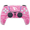 NFL Arizona Cardinals Pink Blast PS5 Controller Skin
