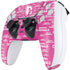 NFL Arizona Cardinals Pink Blast PS5 Controller Skin