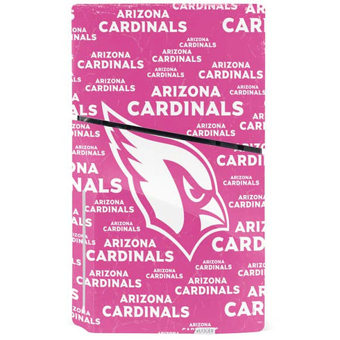 NFL Arizona Cardinals Pink Blast PS5 Slim Disk Bundle Skin