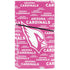 NFL Arizona Cardinals Pink Blast PS5 Slim Disk Console Skin