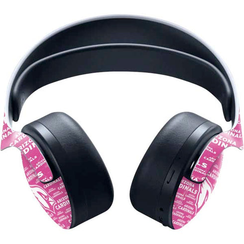 NFL Arizona Cardinals Pink Blast PULSE 3D Wireless Headset for PS5 Skin