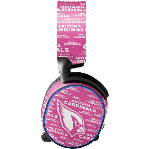NFL Arizona Cardinals Pink Blast SteelSeries Arctis 5 Skin