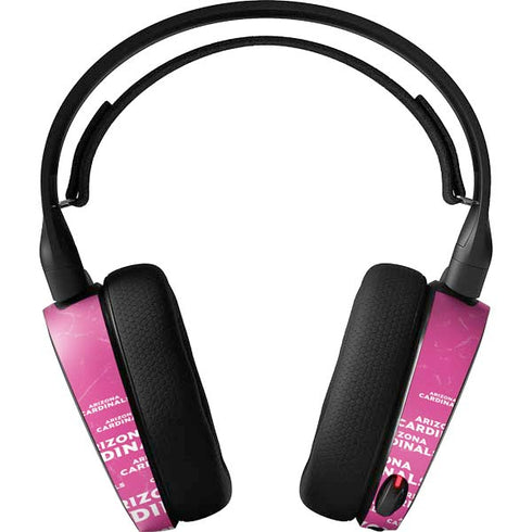 NFL Arizona Cardinals Pink Blast SteelSeries Arctis 5 Skin