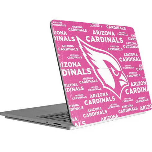 NFL Arizona Cardinals Pink Blast Surface Laptop Studio Skin