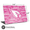 NFL Arizona Cardinals Pink Blast Universal Laptop 12in (9.8 x 6.8in) Skin