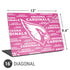 NFL Arizona Cardinals Pink Blast Universal Laptop 16in (13 x 9.4in) Skin