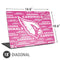 NFL Arizona Cardinals Pink Blast Universal Laptop 18in (14.6 x 10.6in) Skin