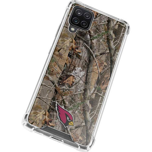 NFL Arizona Cardinals Realtree AP Camo Galaxy A12 Clear Case