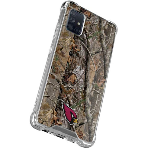 NFL Arizona Cardinals Realtree AP Camo Galaxy A51 5G Clear Case
