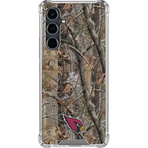 NFL Arizona Cardinals Realtree AP Camo Galaxy S23 FE Clear Case