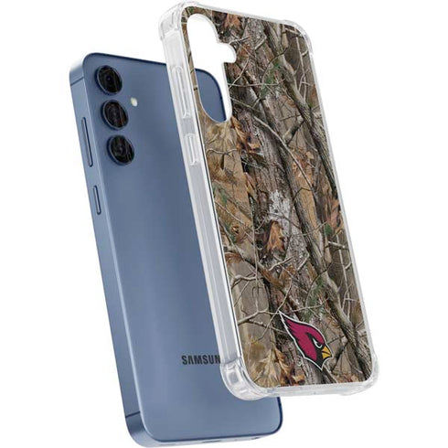 NFL Arizona Cardinals Realtree AP Camo Galaxy S24 Clear Case