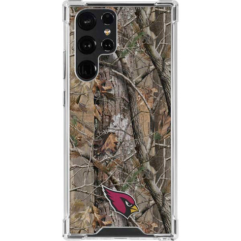 NFL Arizona Cardinals Realtree AP Camo Galaxy S24 Ultra Clear Case