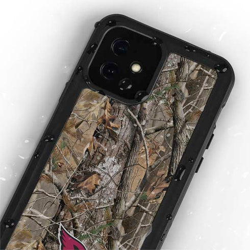 NFL Arizona Cardinals Realtree AP Camo iPhone 12 Mini Waterproof Case