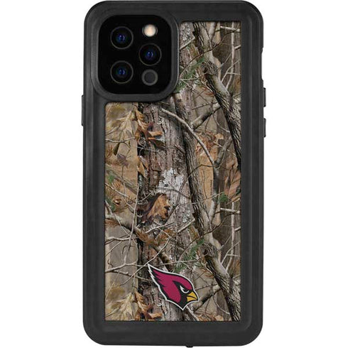 NFL Arizona Cardinals Realtree AP Camo iPhone 12 Pro Waterproof Case