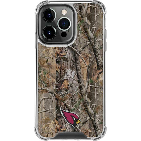 NFL Arizona Cardinals Realtree AP Camo iPhone 13 Pro Clear Case