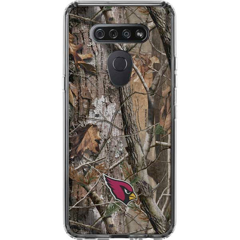 NFL Arizona Cardinals Realtree AP Camo LG K51/Q51 Clear Case